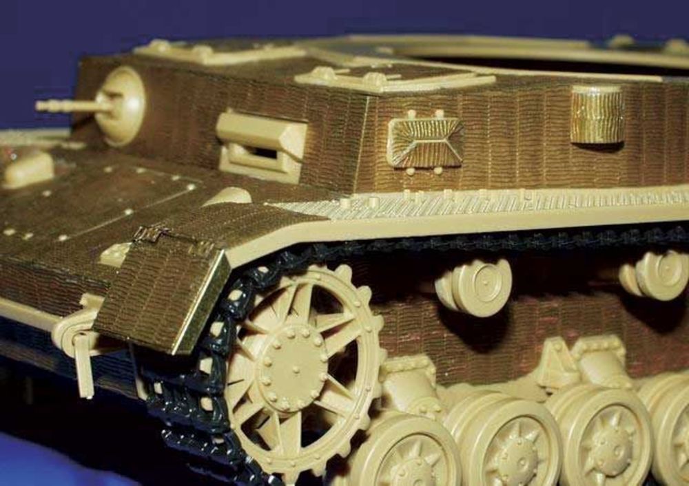 Zimmerit Flakpanzer IV Wirbelwind f��r Tamiya Bausatz