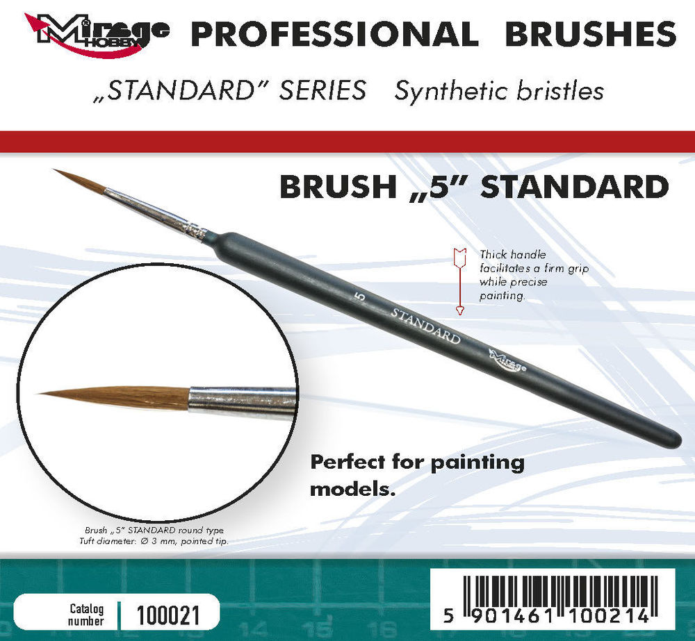 MIRAGE BRUSH STANDARD SIZE 5