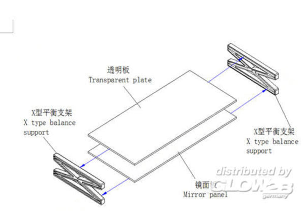 Mirror display stand