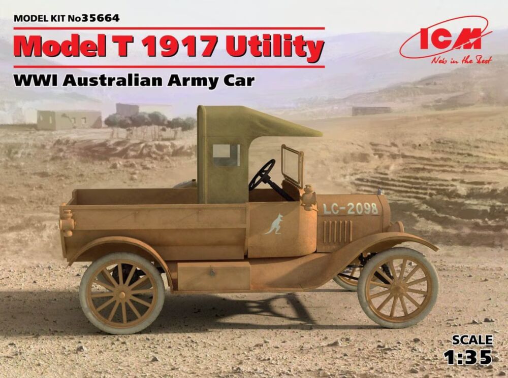 Model T 1917 Utility WWI Australian Army Car