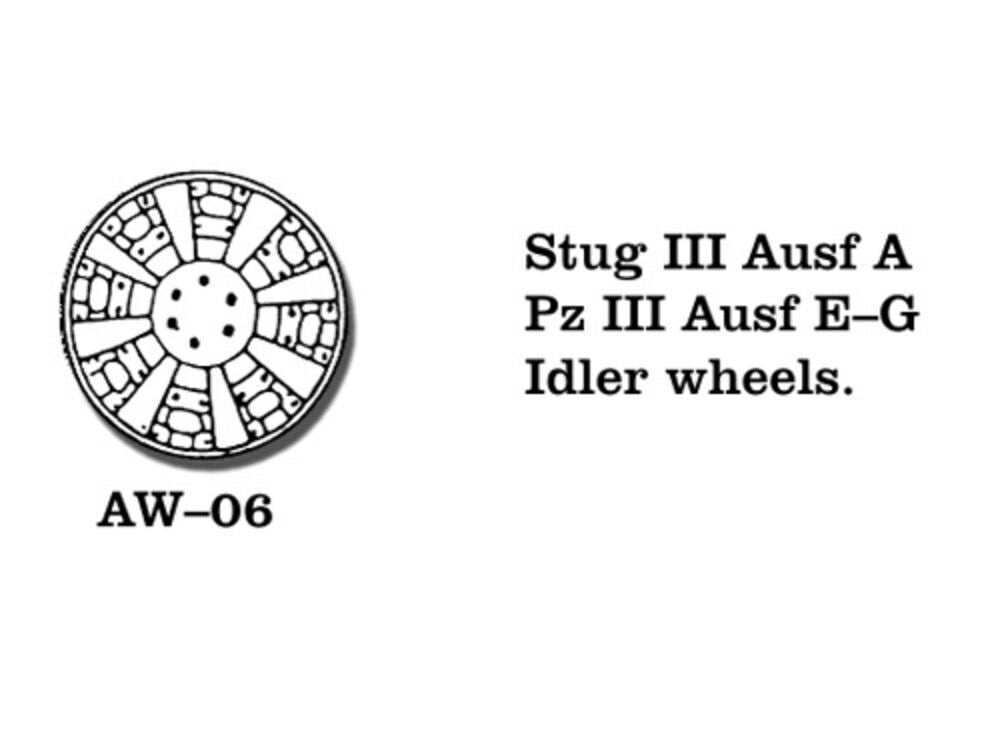 Tracks for Leitrad Pz III (E-G) / Stug III (A-B).