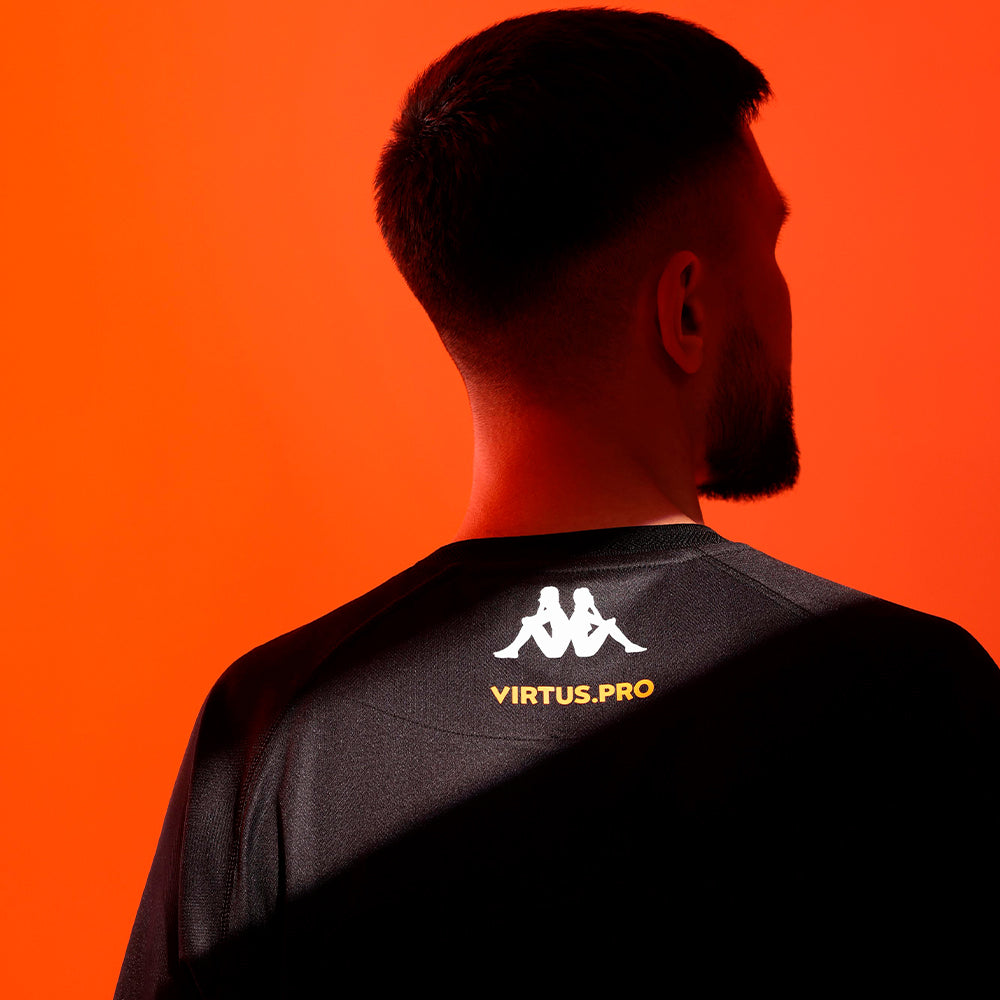 Virtus.pro Kappa jersey 2024/2025 black, size XL