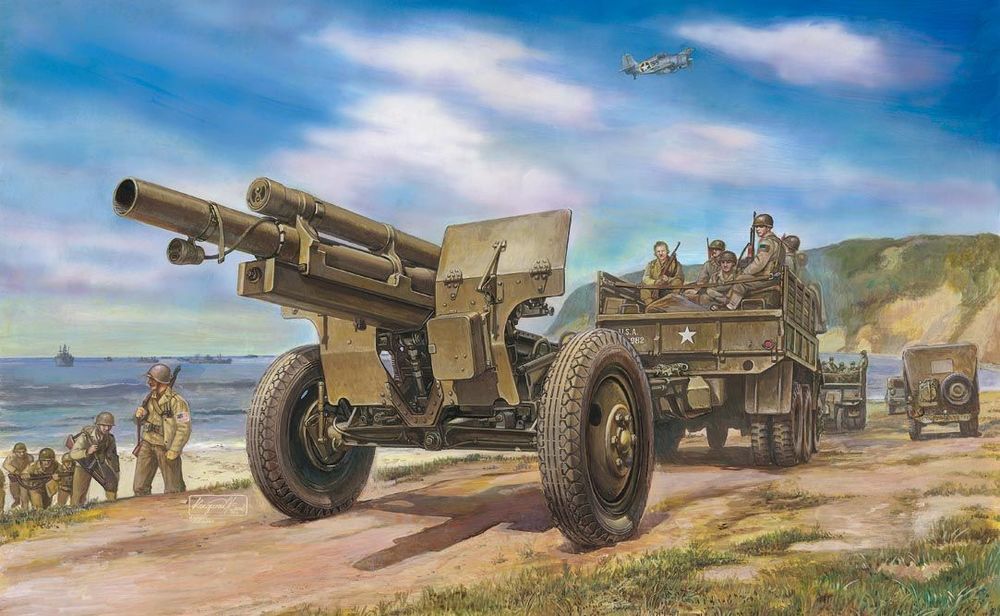 105mm HOWITZER M2A1 Carriage M2