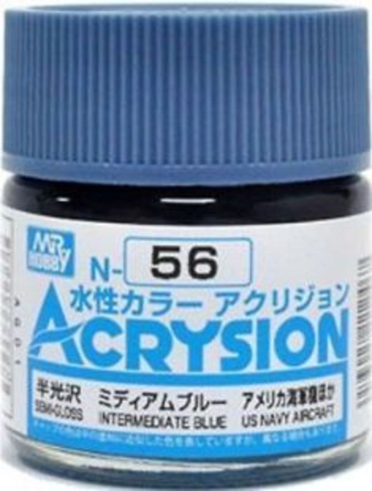 Mr Hobby -Gunze Acrysion (10 ml) Intermediate Blue