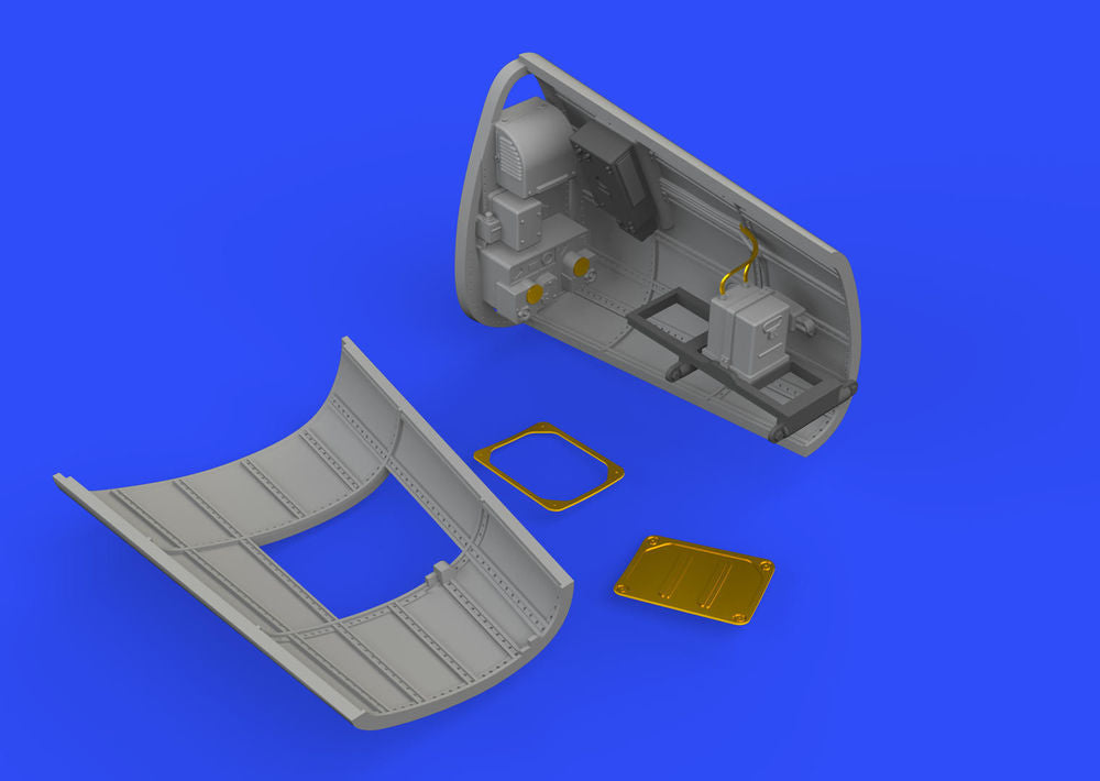 Bf 109G-6 radio compartment for Tamiya