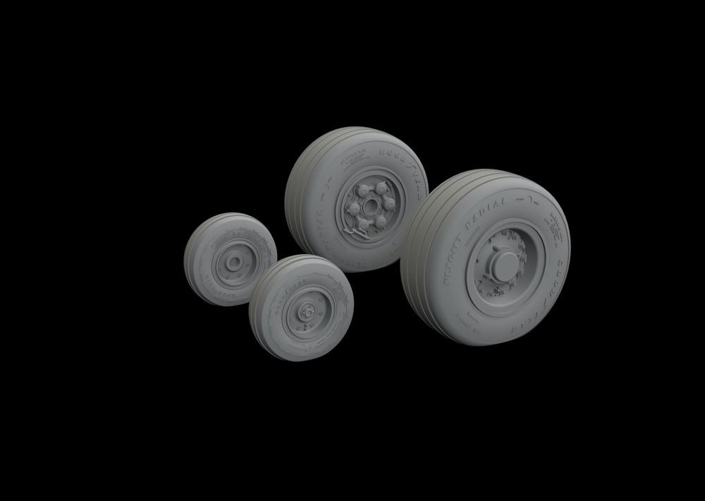 Tornado GR.4 wheels 1/32 for ITALERI