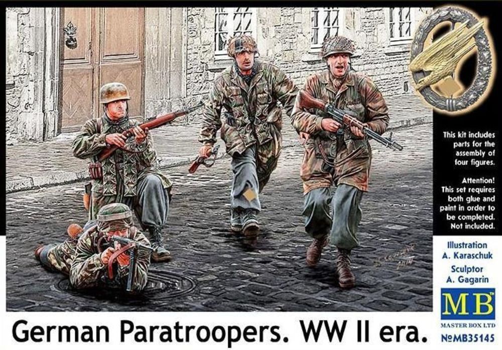 German Paratroopers, WWII era