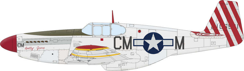 P-51B Mustang Birdcage canopy 1/48 EDUARD-PROFIPACK