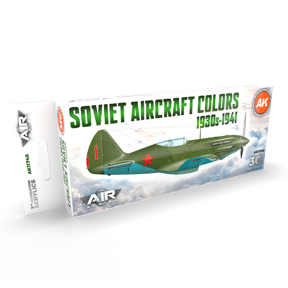 Soviet Aircraft Colors 1930s-1941 SET 3G