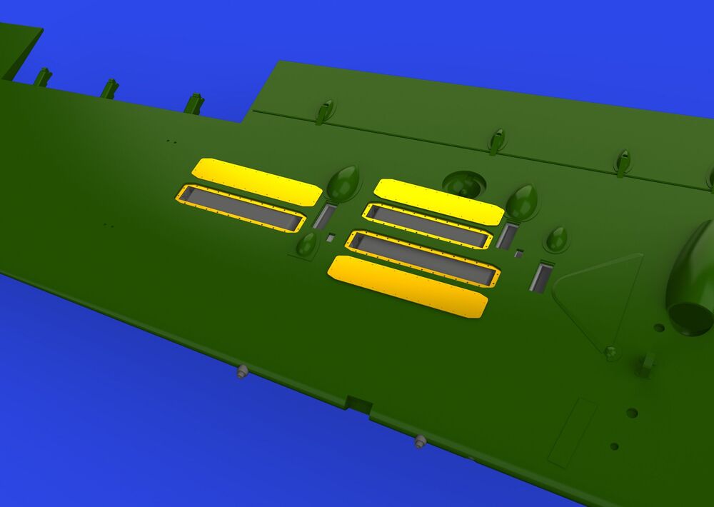 F4F-4 gun bays PRINT 1/48 EDUARD