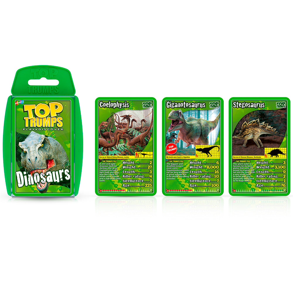 Winning Moves Top Trumps - Dinosaurs (2021 Rebrand) English Game