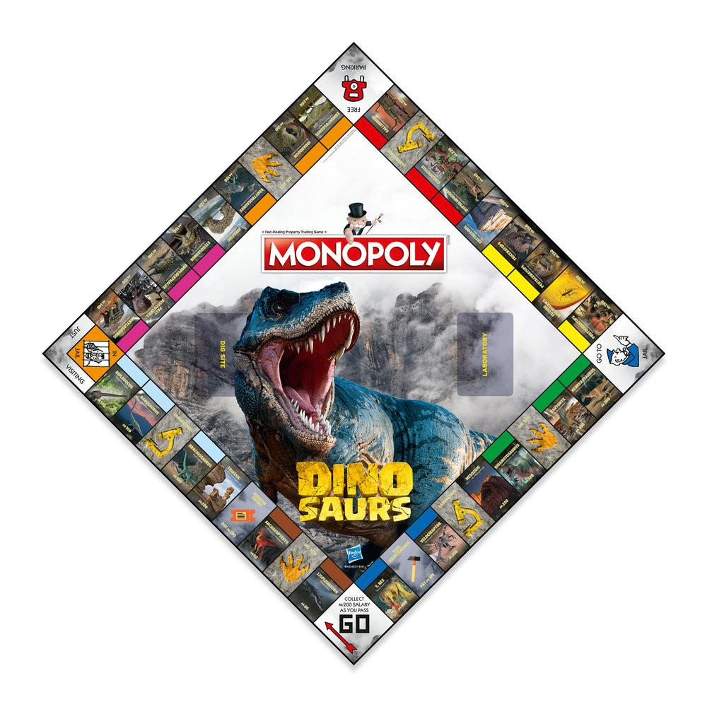 Winning Moves Dinosaurs English - Monopoly