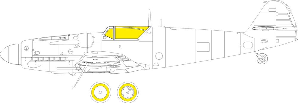 S-199 Erla canopy Weekend 1/72