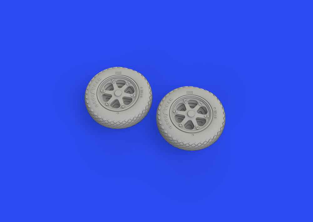 F4F wheels late PRINT for ARMA HOBBY