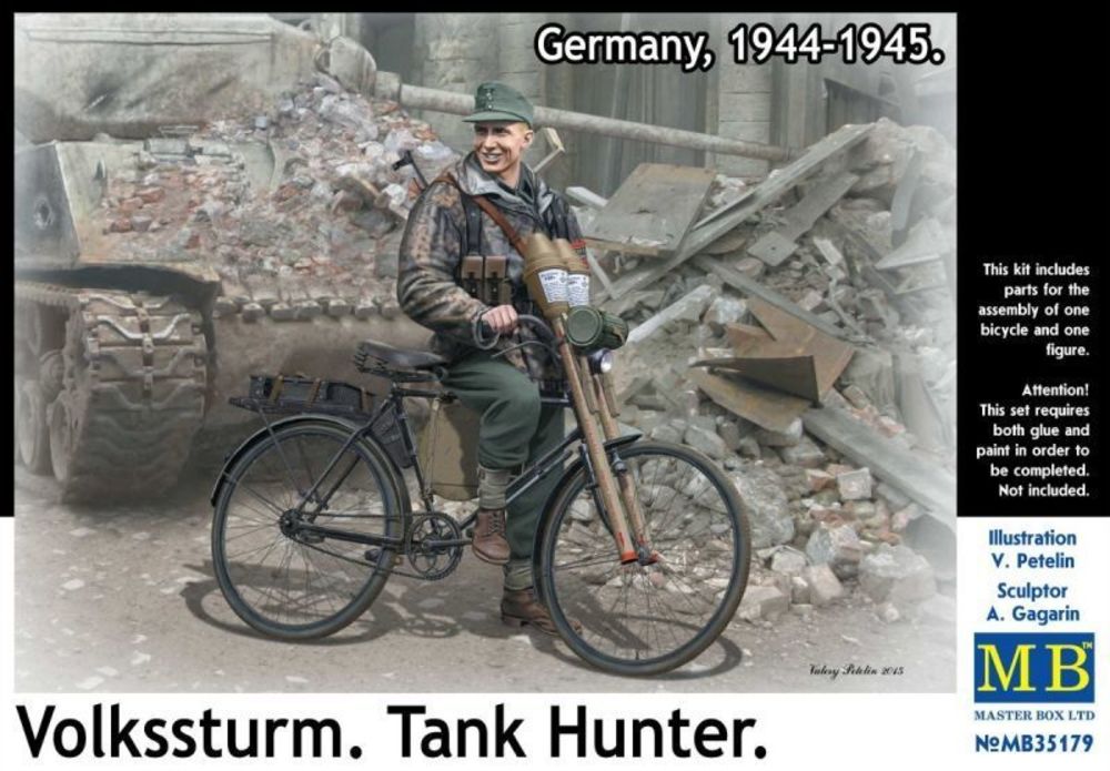 Volkssturm.Tank Hunter, 1944-1945