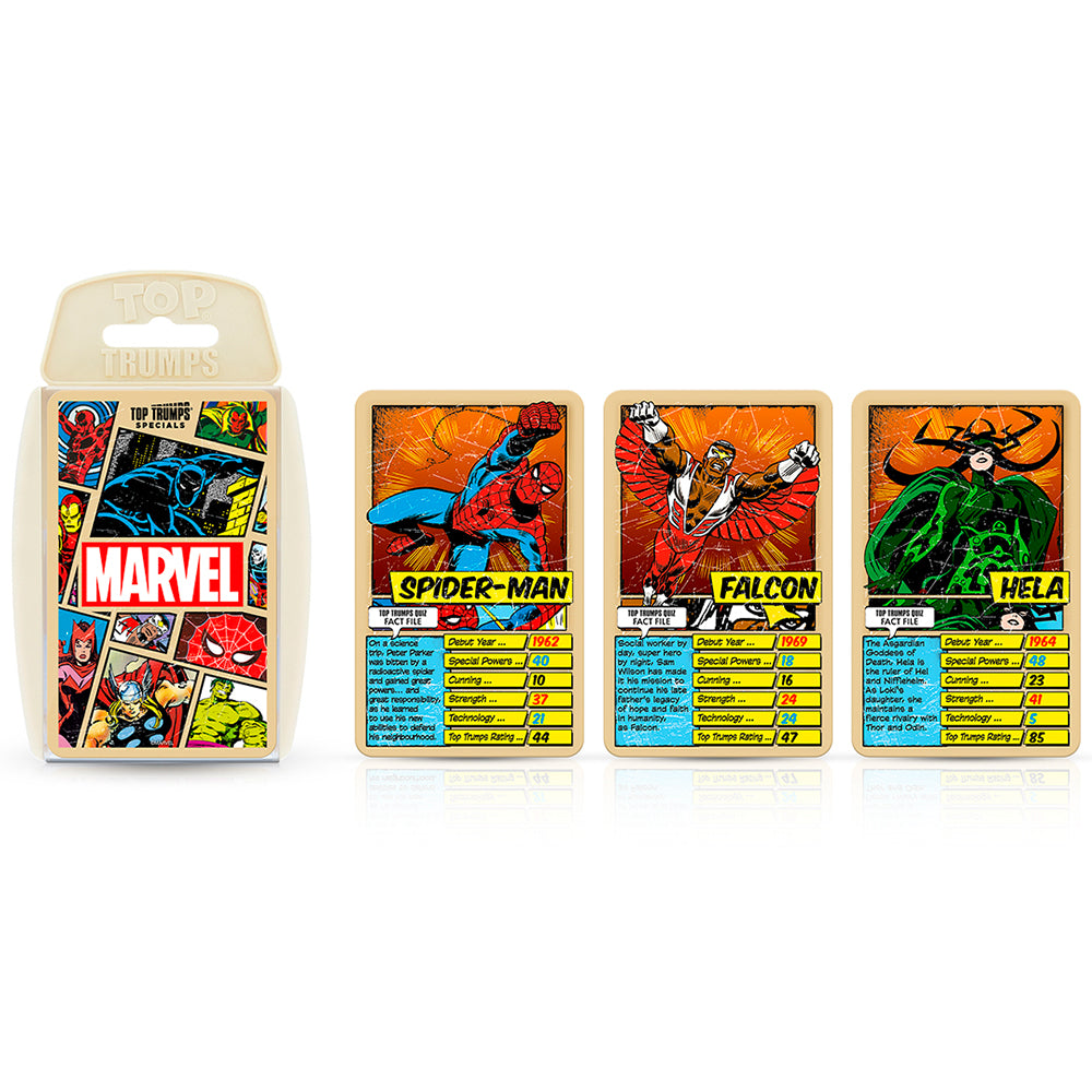 Winning Moves Marvel Comics Retro - Top Trumps Board Game