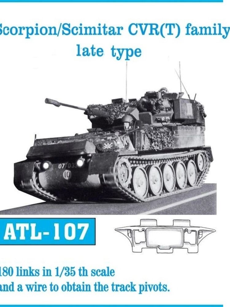 Tracks for Scorpion/Scimitar CVR (T) family late ty