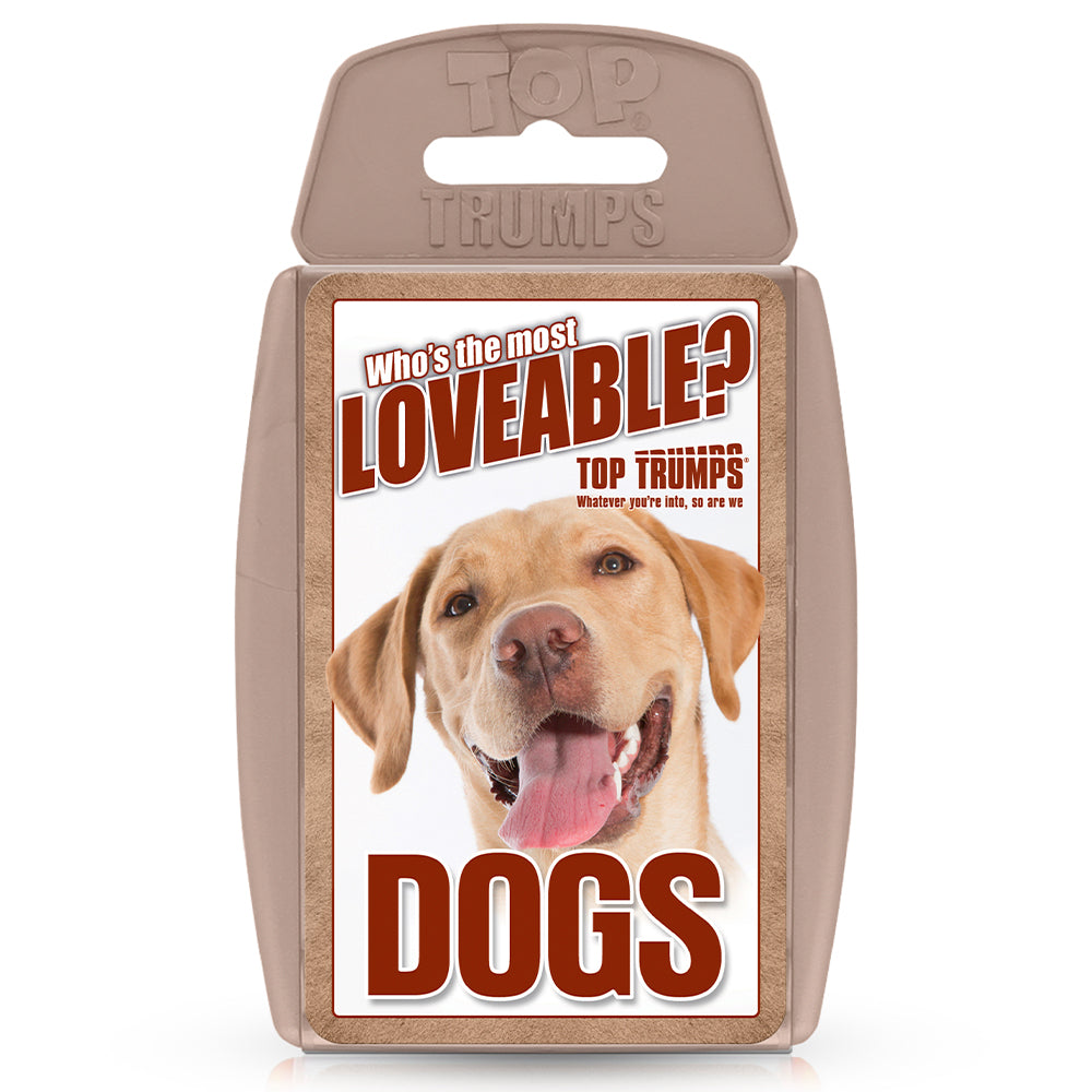 Winning Moves Dogs - Top Trumps Card Game English