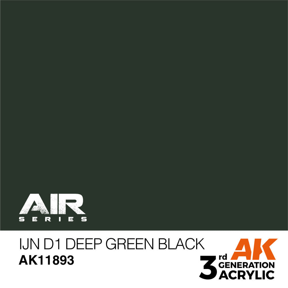 IJN D1 Deep Green Black