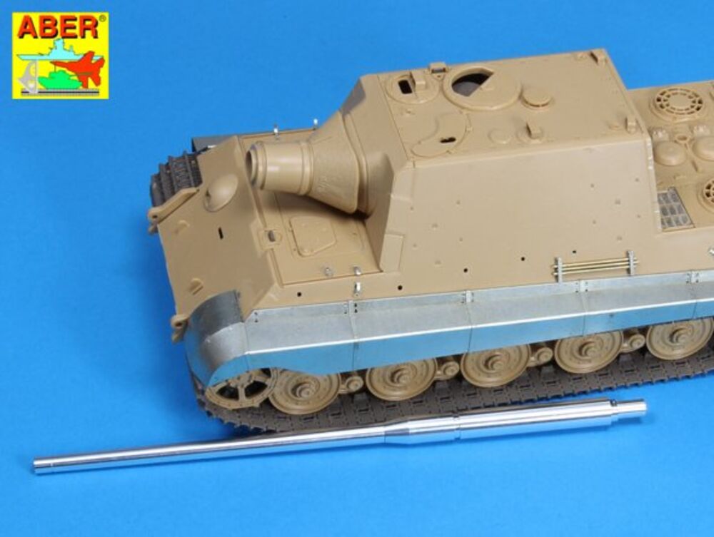 128mm gun barrel for Jagdtiger-Tamiya