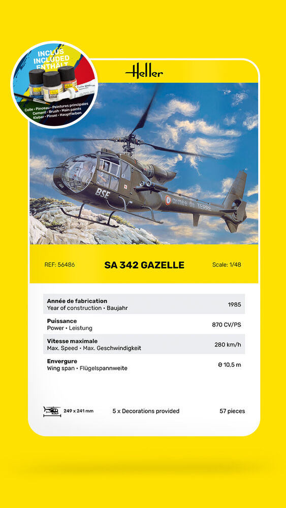 STARTER KIT SA 342 Gazelle