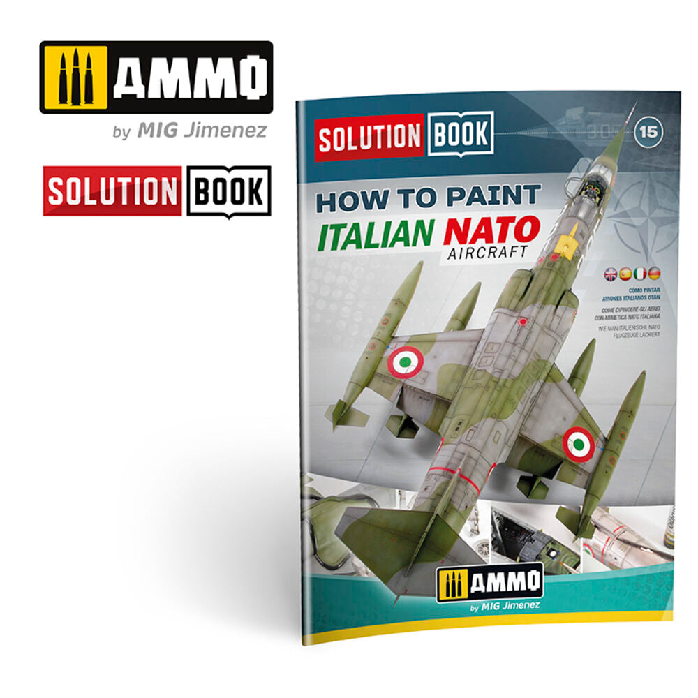 SOLUTION BOOK 15 - How to Paint Italian NATO Aircrafts (Multilingual)