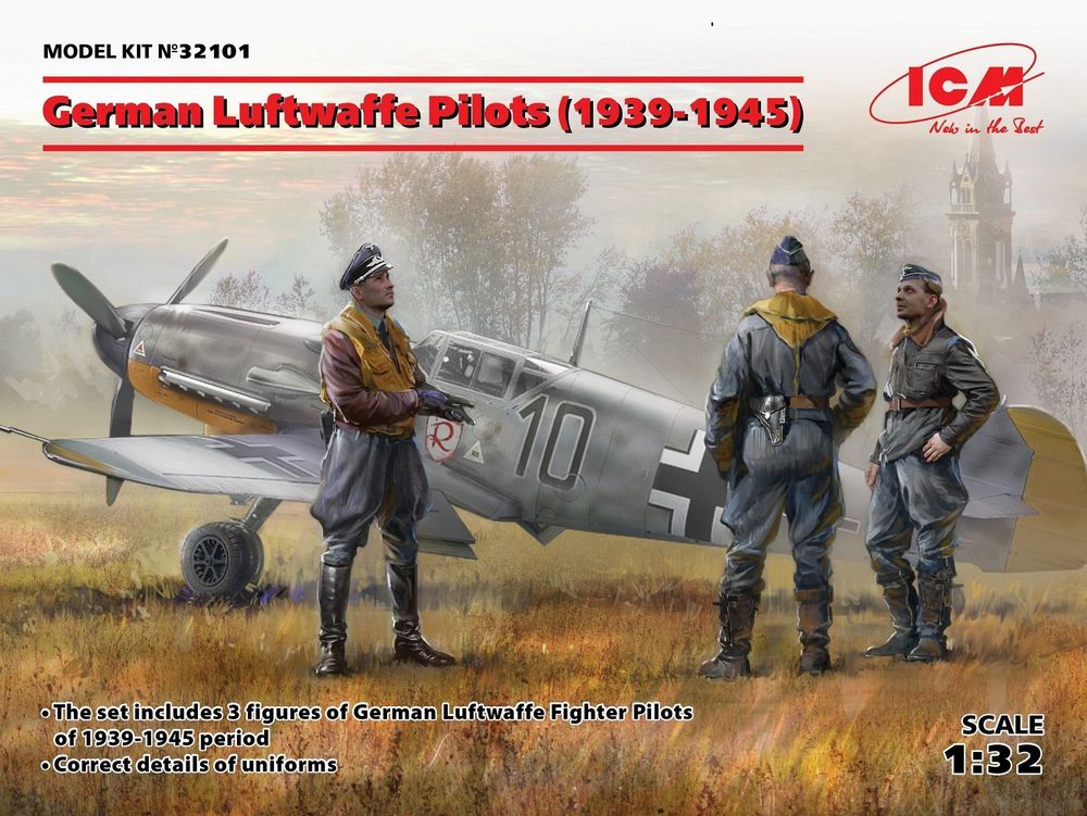 German Luftwafe Pilots(1939-1945)(3 Figu