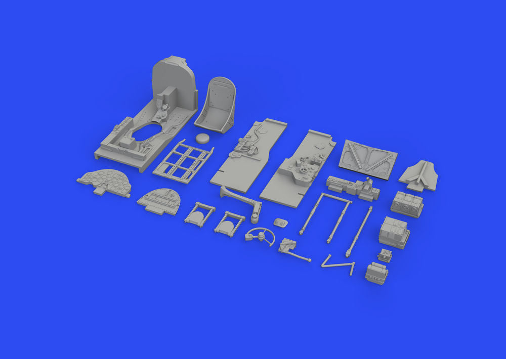 P-38H cockpit for Tamiya