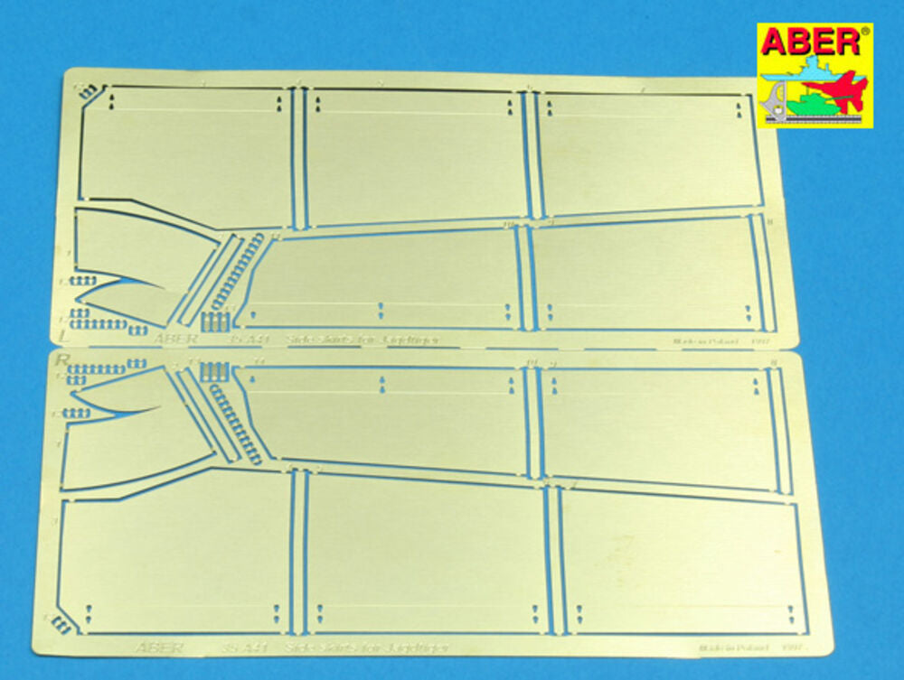 Side skirts for Jagdtiger