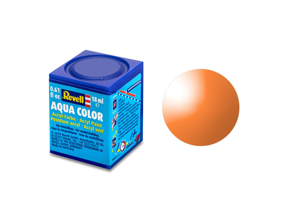 Aqua orange, klar