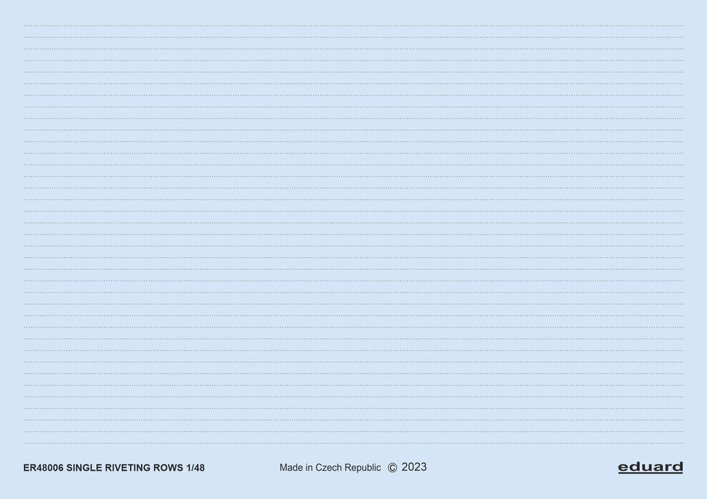 Single riveting rows 1/48
