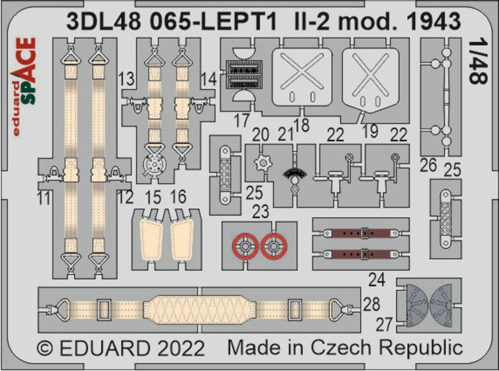 Il-2 mod. 1943 SPACE 1/48