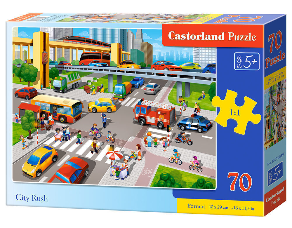 City Rush, Puzzle 70 Teile