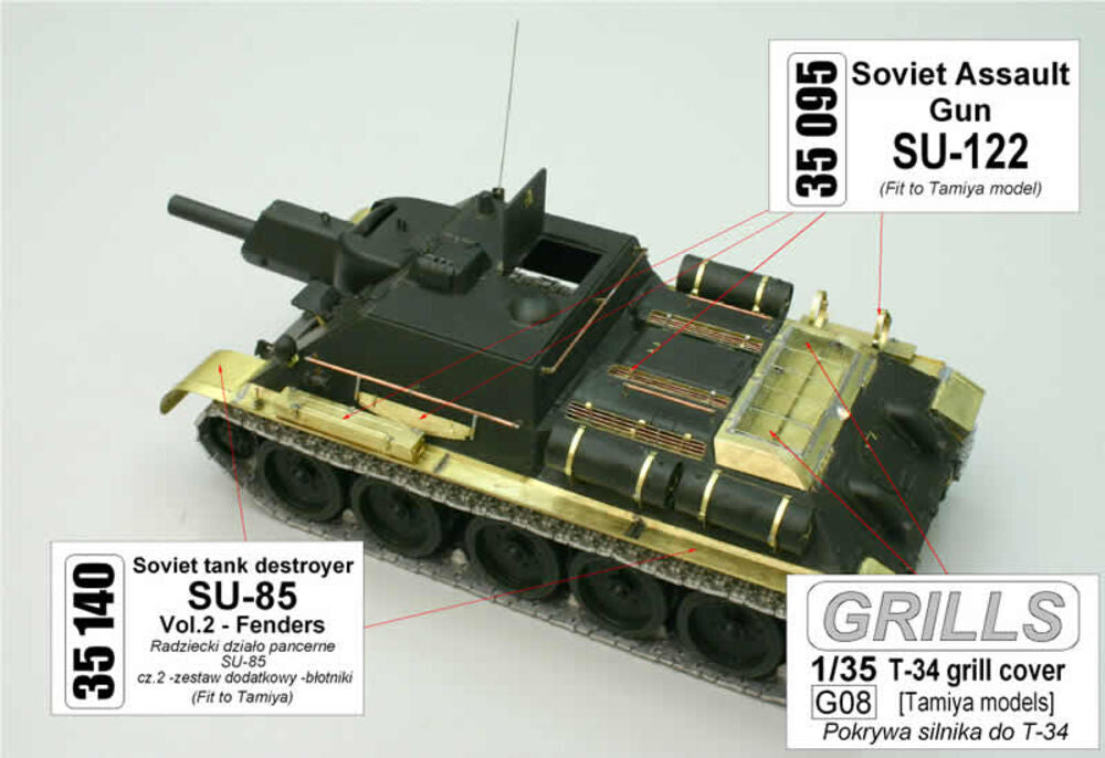 Russian Tank Destroyer SU-122