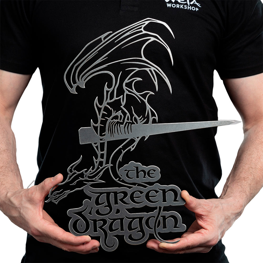 Weta Workshop The Lord Of The Rings Trilogy - The Green Dragon Metalbird Silhouette