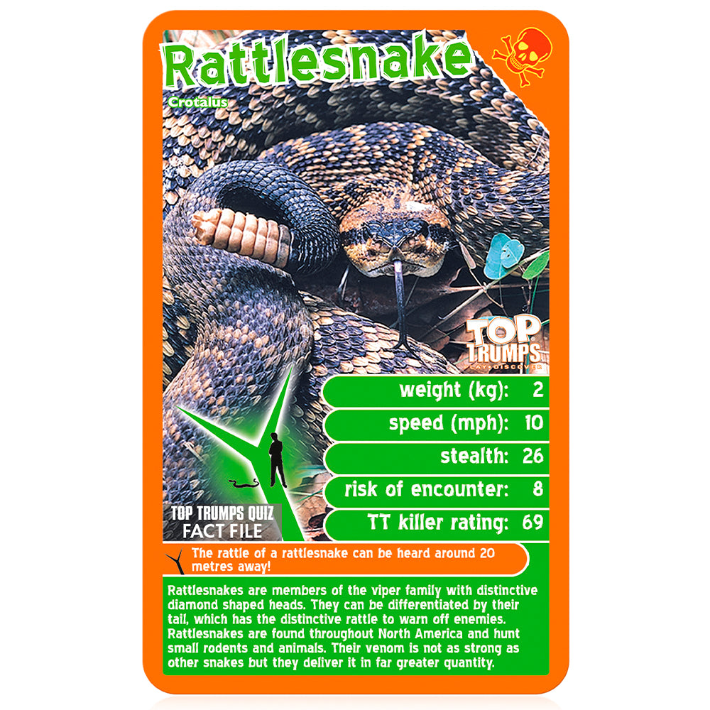Winning Moves Predators (2021 Rebrand) - Top Trumps English