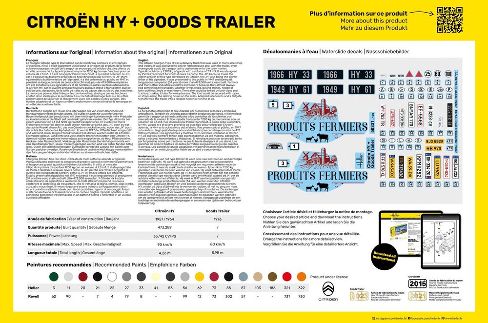 STARTER KIT Citroen HY + Goods Trailer