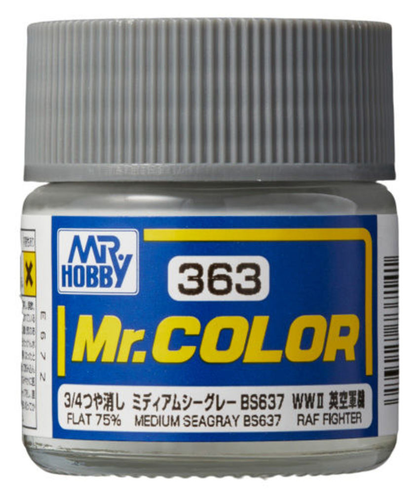 Mr Hobby -Gunze Mr. Color (10 ml) Medium Seagray BS637