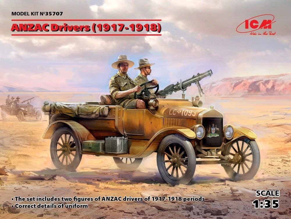 ANZAC Drivers (1917-1918)(2 figures)