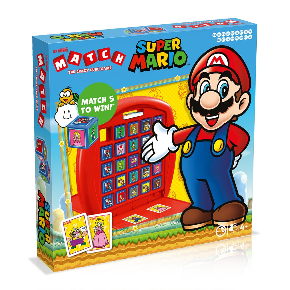 Winning Moves Super Mario - Top Trumps Match CEE Board Game