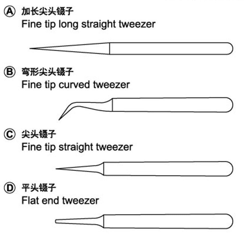 Tweezers set