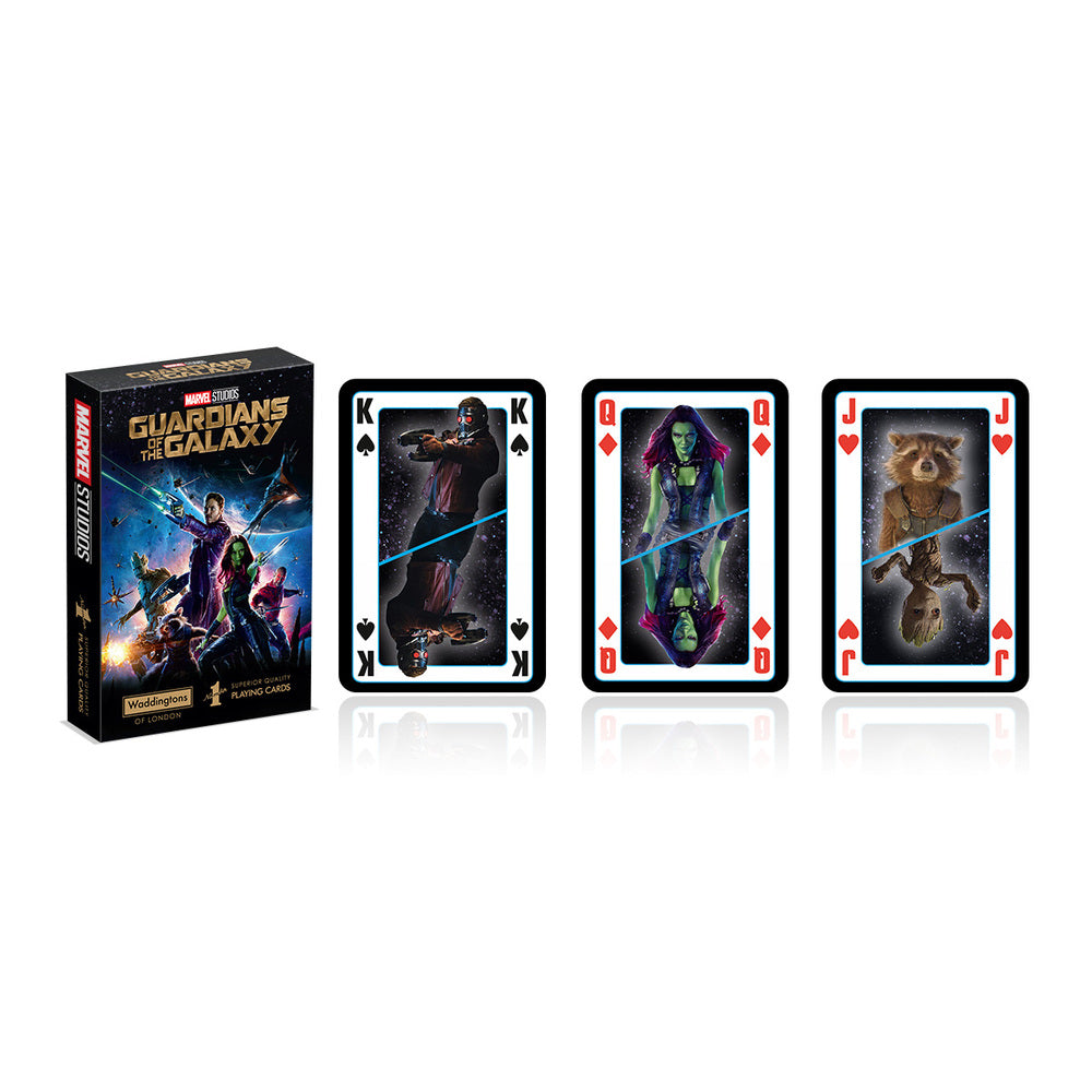 Winning Moves Guardians of the Galaxy - Waddingtons No.1 Playing Cards English