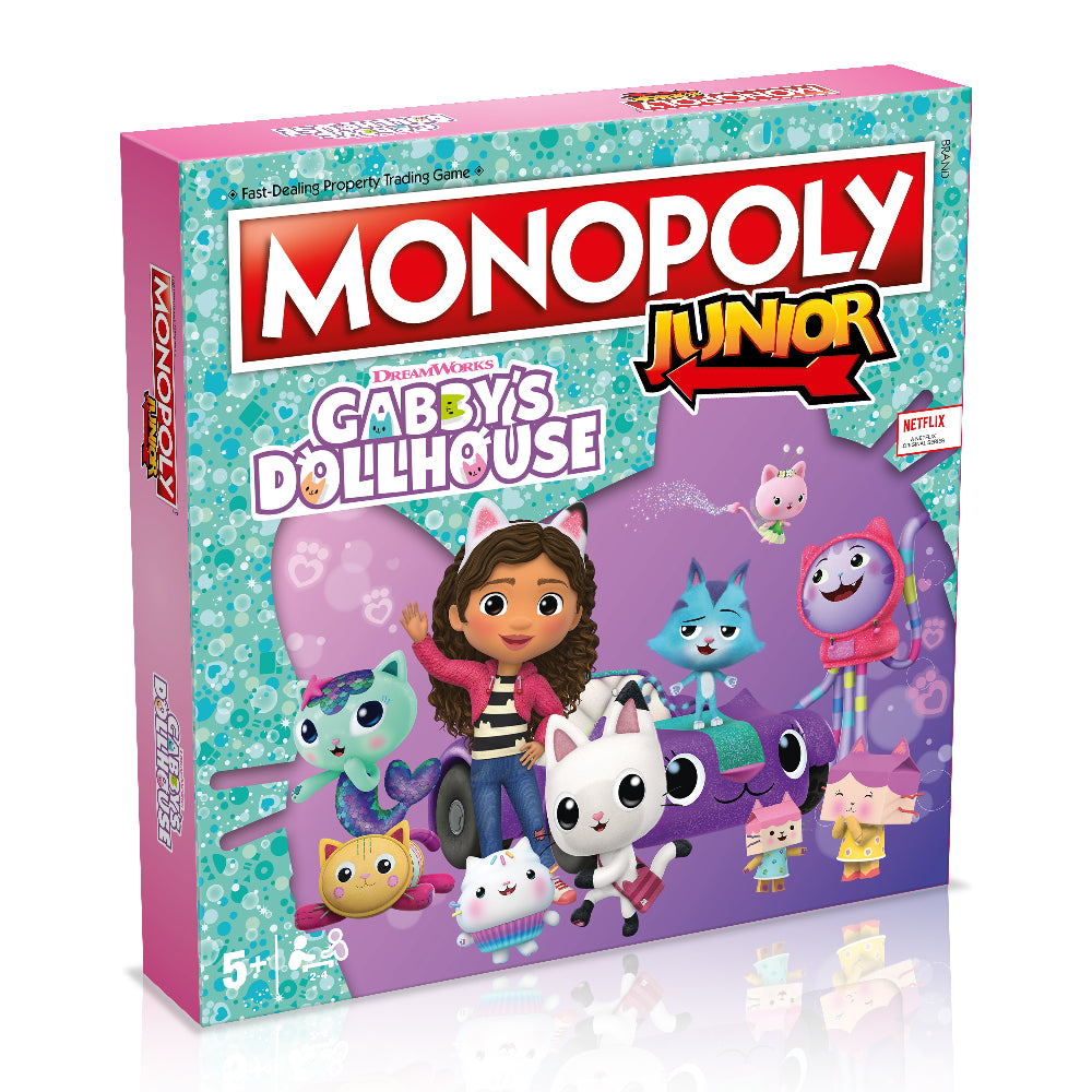 Winning Moves Gabby's Dollhouse English - Monopoly Junior