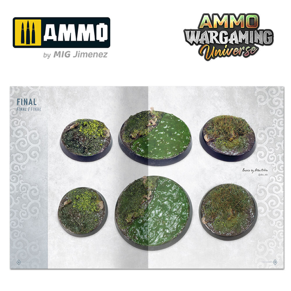 AMMO WARGAMING UNIVERSE Book 09 - Foul Swamps (English, Castellano, Polski)