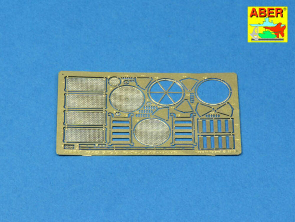 Grilles for Sd.Kfz. 171 Panther, Ausf.G Late model