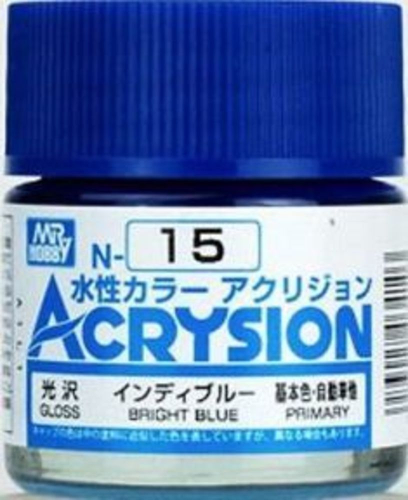 Mr Hobby -Gunze Acrysion (10 ml) Bright Blue