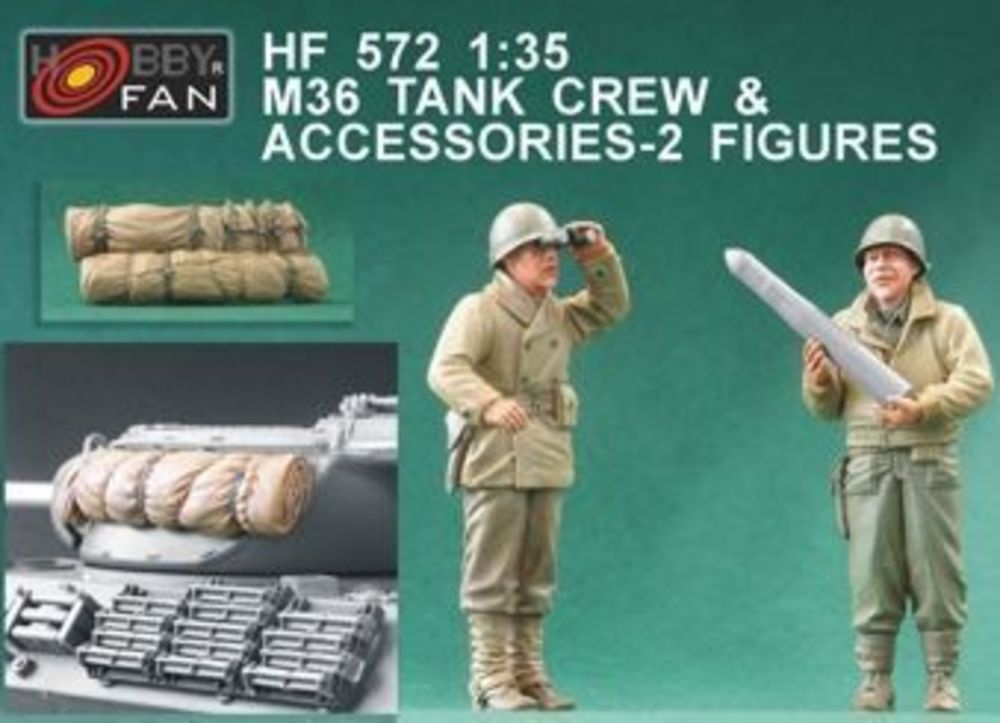 M36 Tank Crew & Accessories-2 Figures