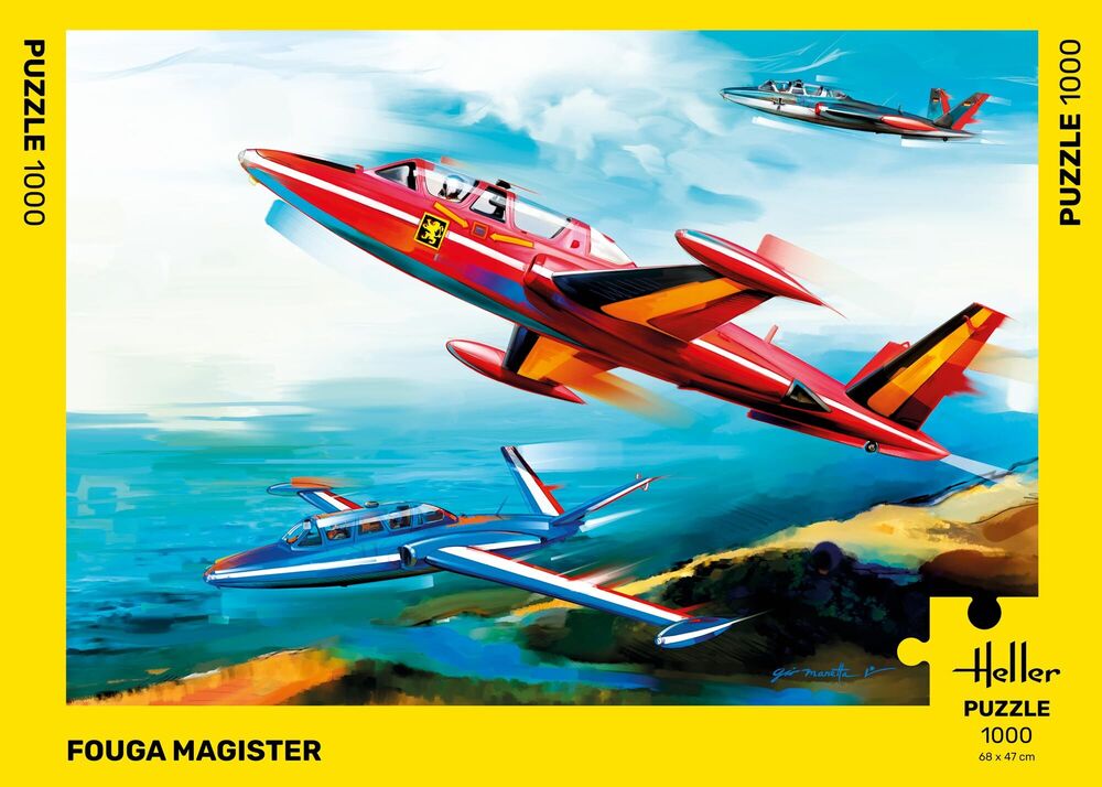 Puzzle Fouga Magister 1000 Pieces