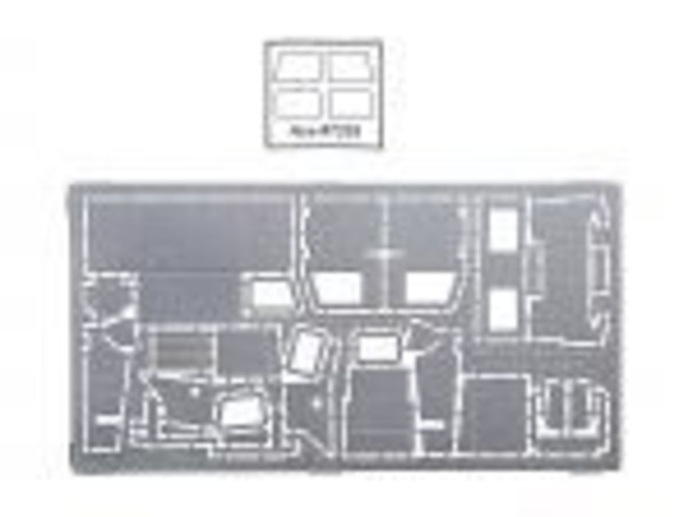 Photo-etched set 1/72 Ural 4320 Add-On Armor (Chechen war type)