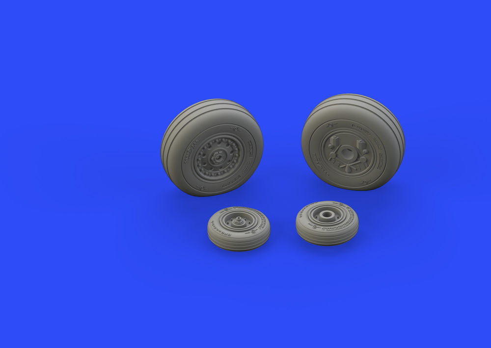 F-4J wheels for Zoukei Mura